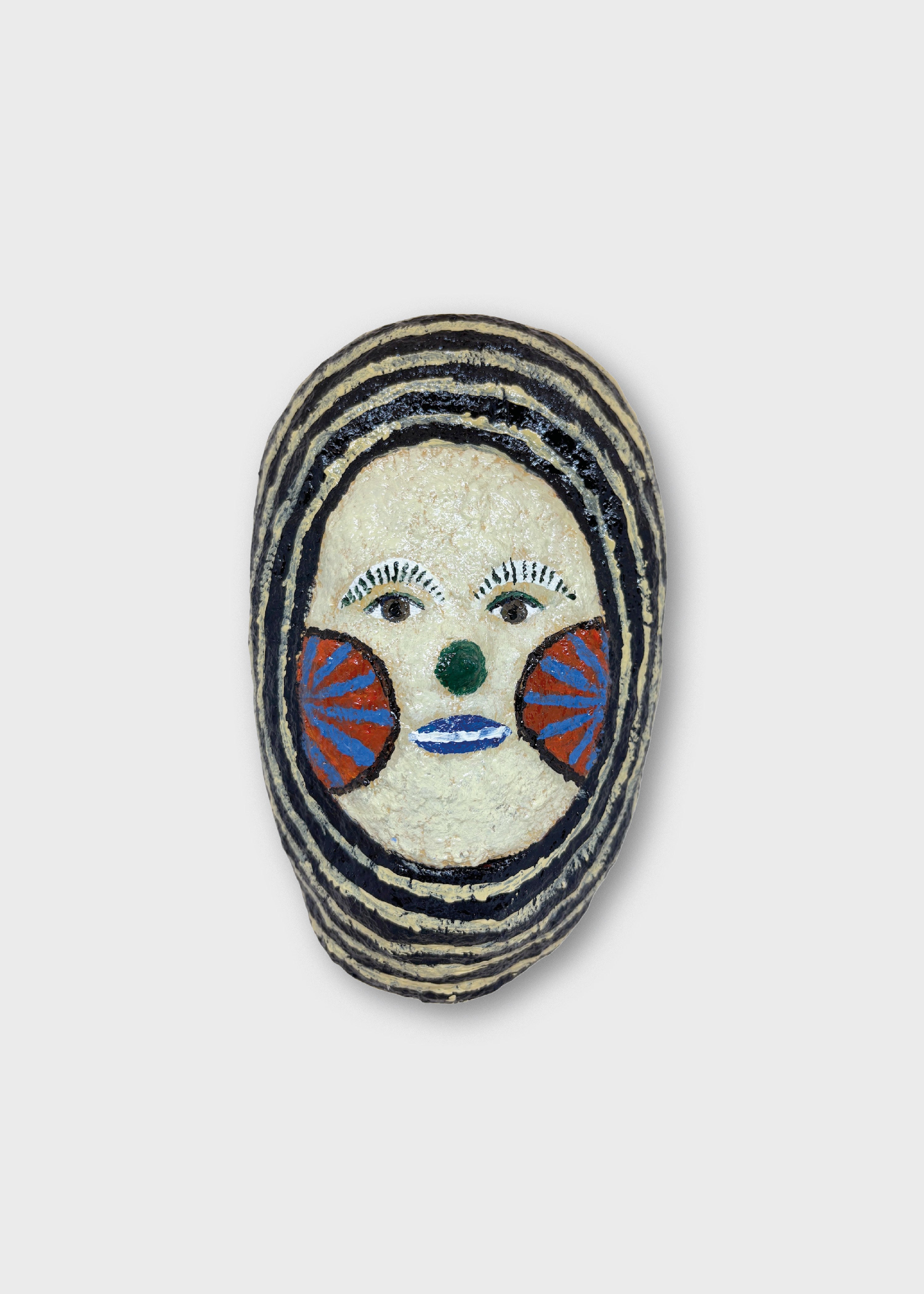 The Poster Club Mask No. 269 Wandobjekt 13x21 cm handbemalt