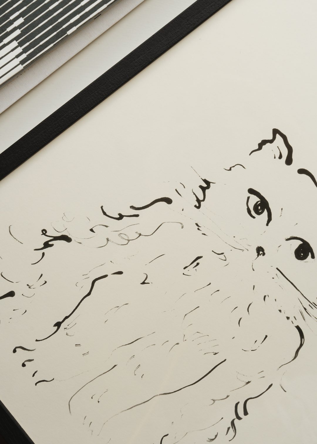 The Poster Club Art Prints Cat Poster 30x40 cm beige