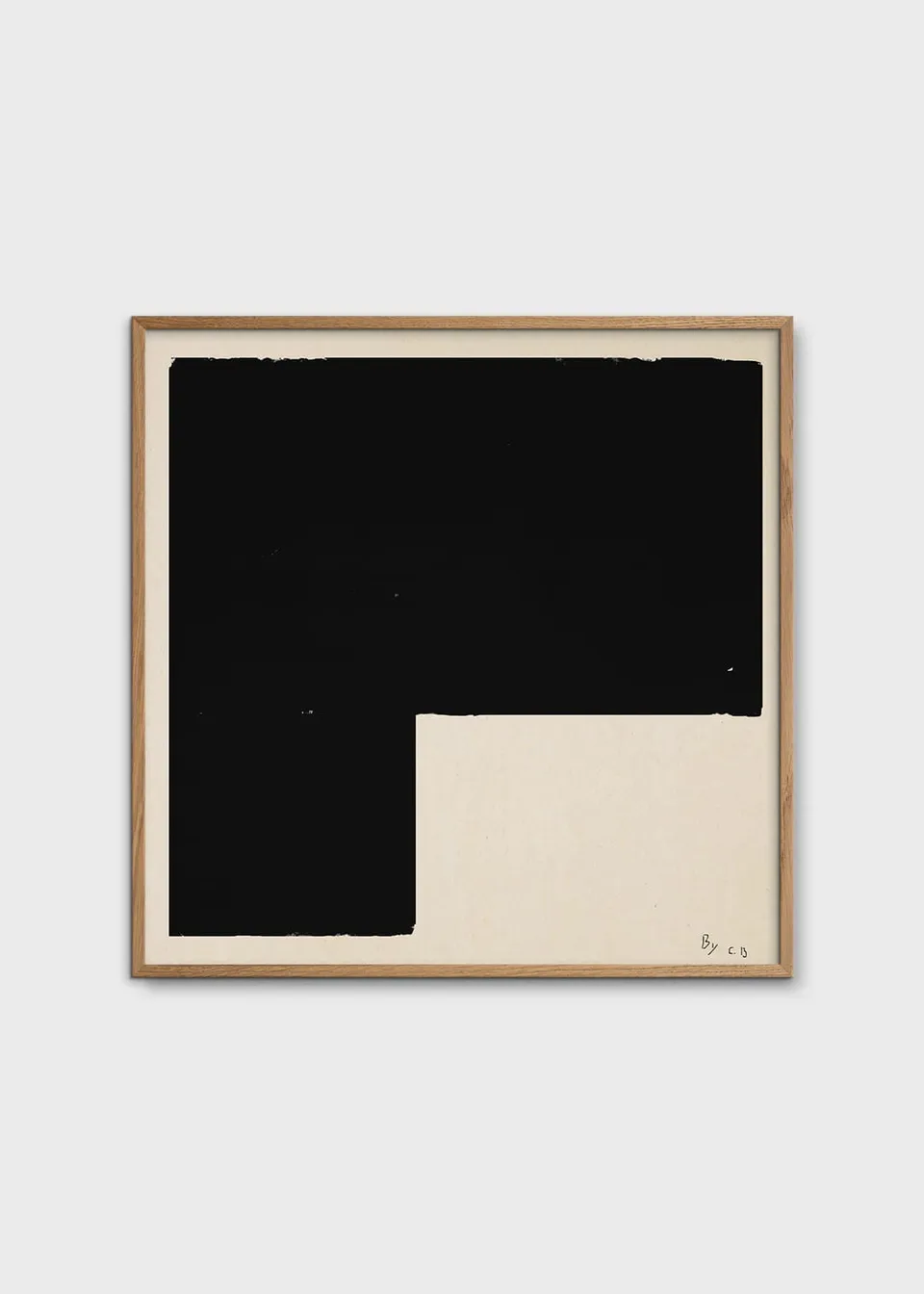 The Poster Club Wall Objects Black Object 01 Bild 50x50 schwarz