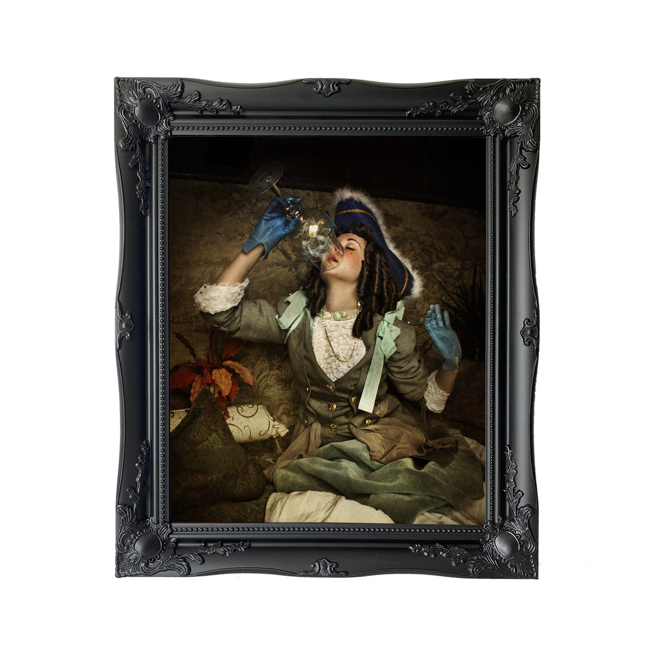 Mineheart Air is Not Enough Wandbild 66x81cm Frau