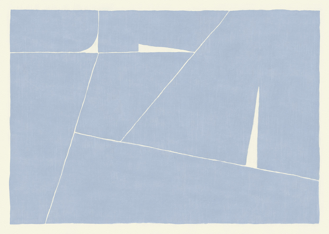 The Poster Club Art Prints 12PM Leinwandbild 50x70 cm beige