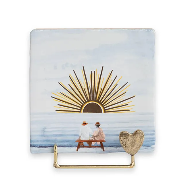 Storytiles Tile Holders Golden Holdie Heart Halter Gold Herz
