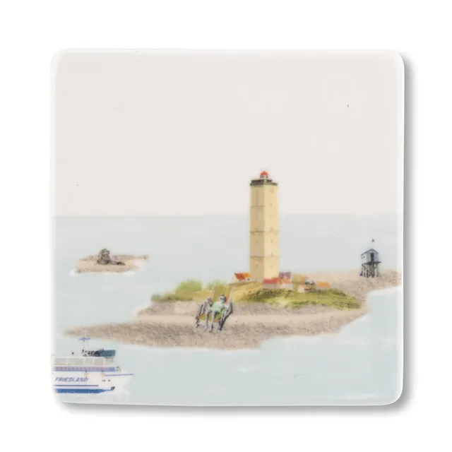 Storytiles Mini's Richtung Terschelling Wandfliese Mini Boot