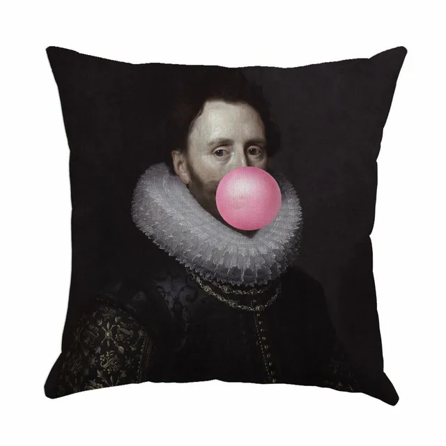 Mineheart Cushions Bubblegum Man Kissen Canvas 46x46cm