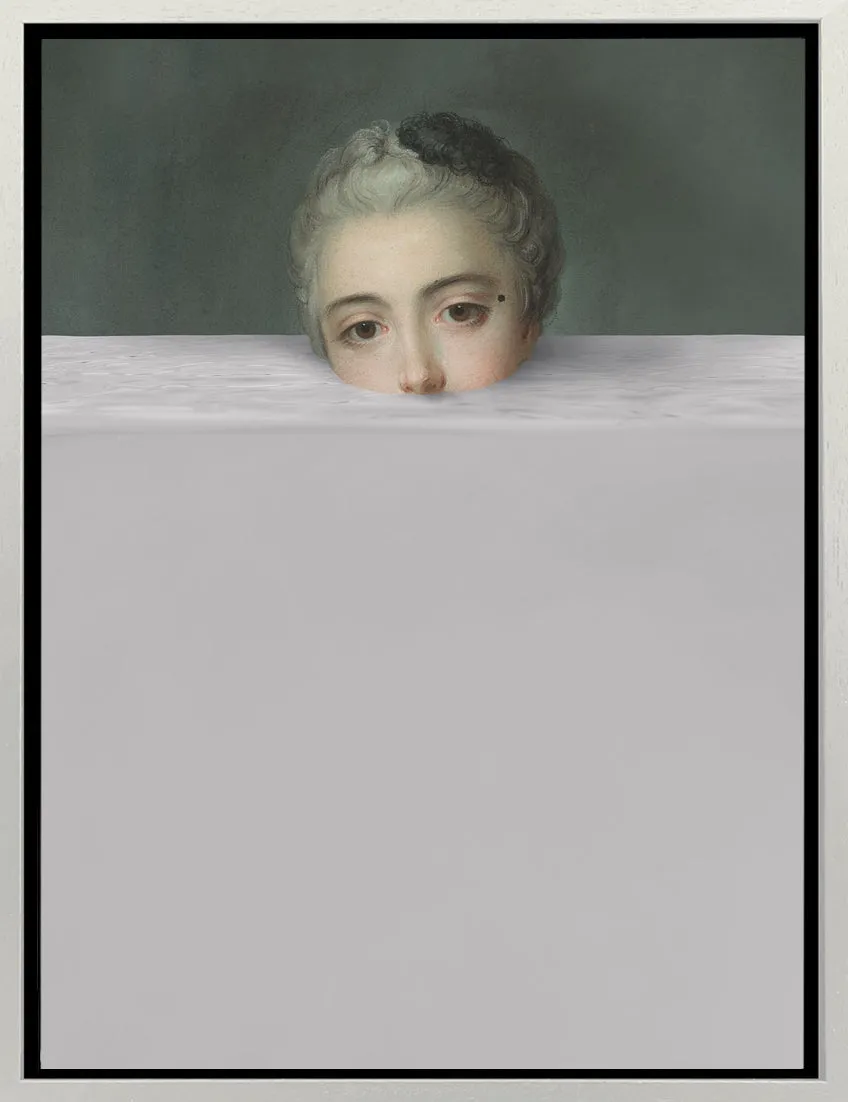 Mineheart Submerged-2 Leinwandbild creme 21x30cm