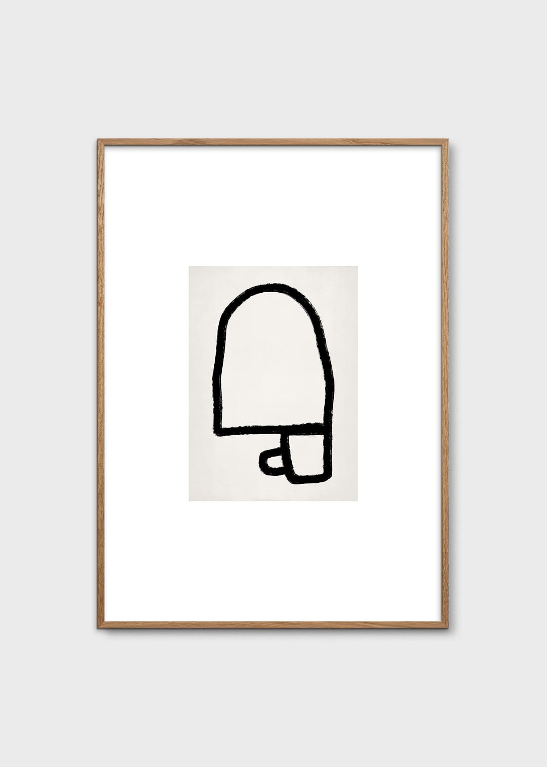 The Poster Club Abstract 833 Poster 50x70 cm beige