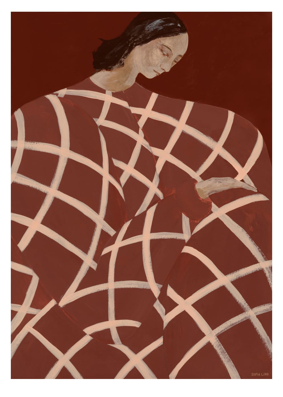 The Poster Club Waiting At Art Et Métiers Poster 30x40 beige