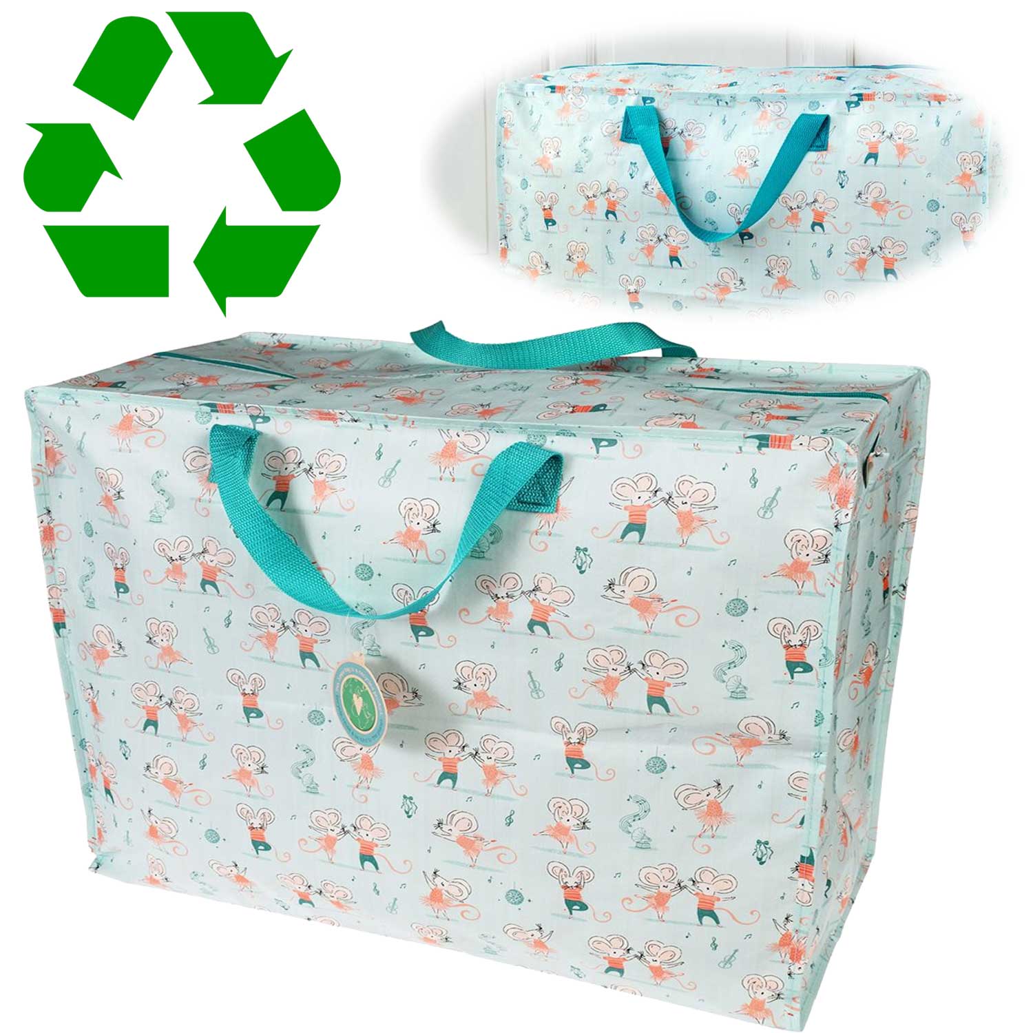 LS-LebenStil Mimi Milo Mäuse Jumbo Bag 55cm Aufbewahrung