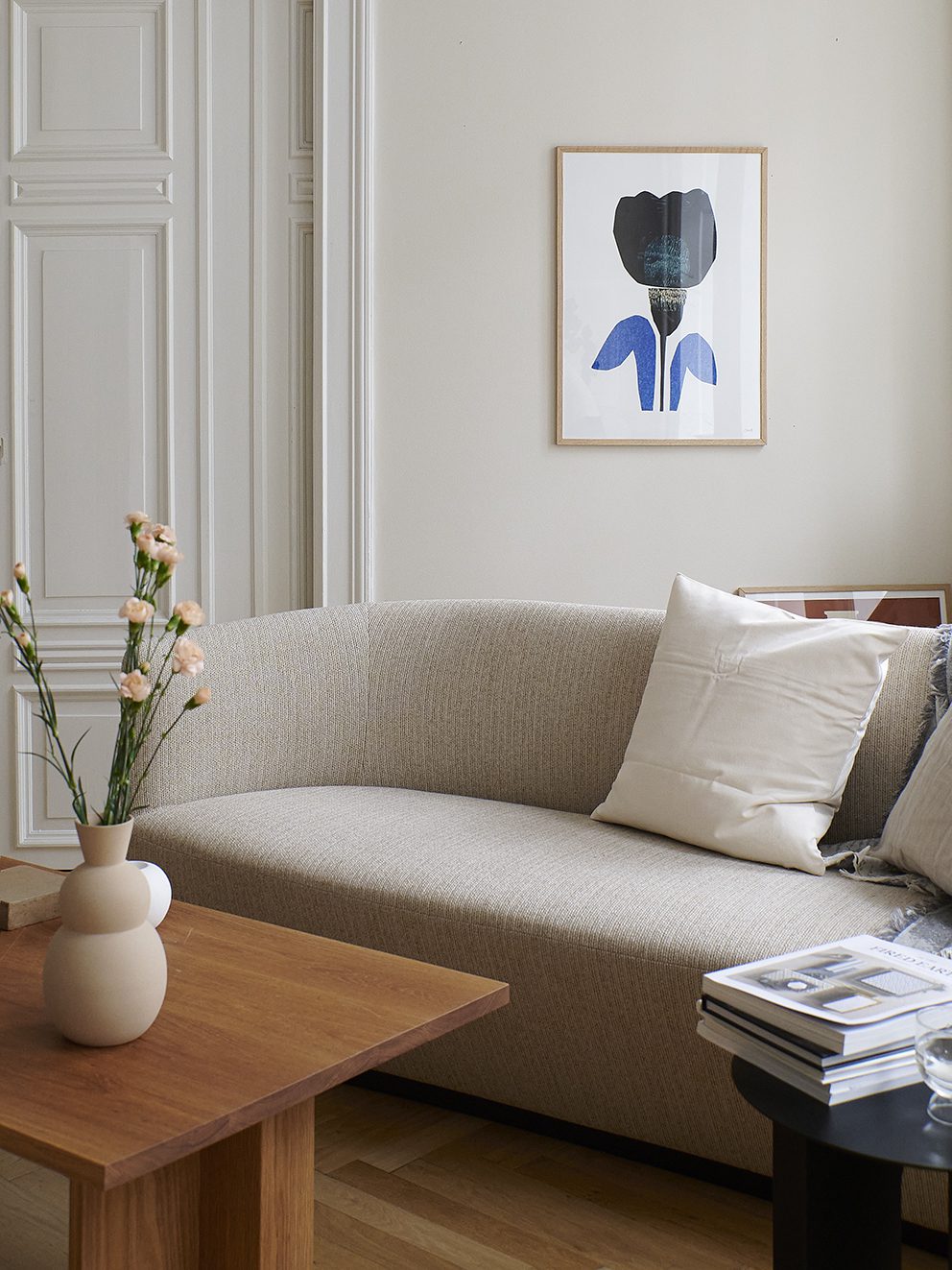 The Poster Club Art Prints Tulip Poster 50x70 cm blau