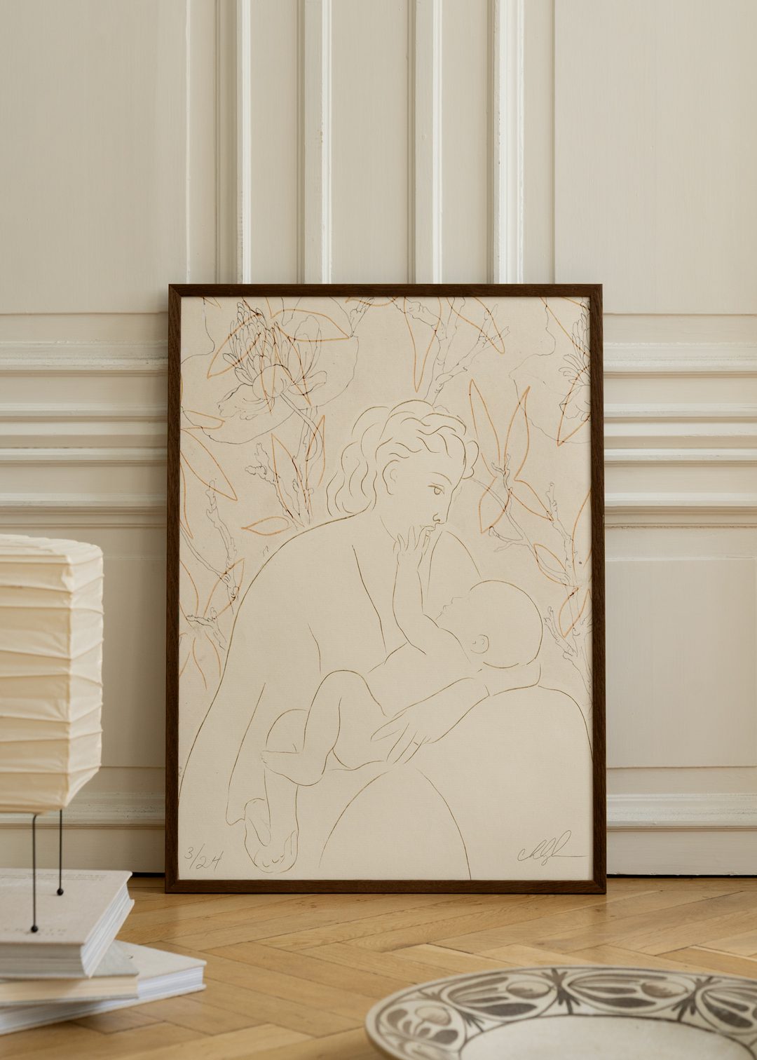 The Poster Club Art Prints Belonging to You Poster A4 beige