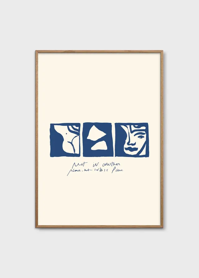 The Poster Club In This Place Poster 50x70cm beige