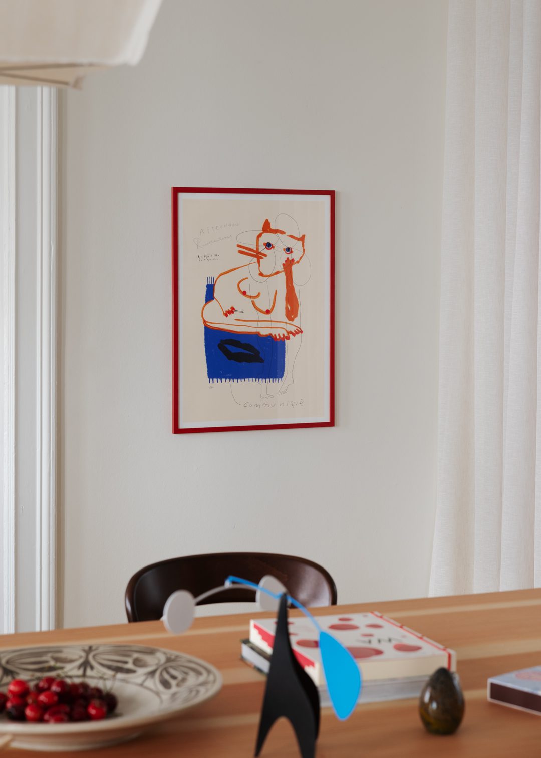 The Poster Club Art Prints Afternoon Communiqué Poster 30x40 beige