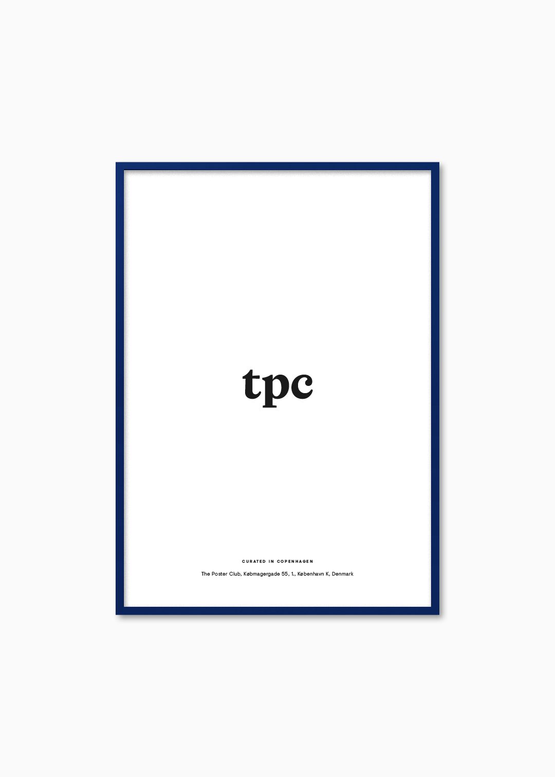 The Poster Club Frames Blue Wood Frame Bilderrahmen 30x40 blau