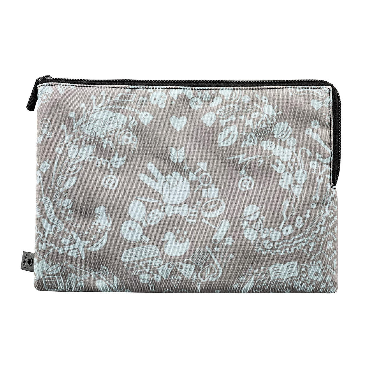 Mineheart New World Damask Clutch grau-blau recycelt small
