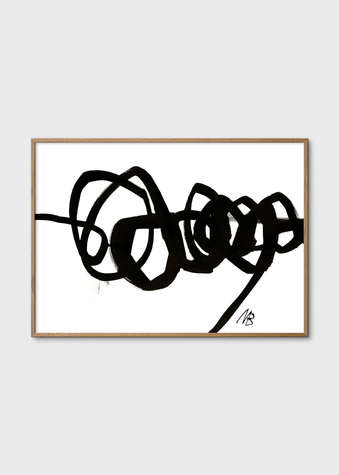 The Poster Club Art Prints No 05 Poster 30x40 schwarz-weiß