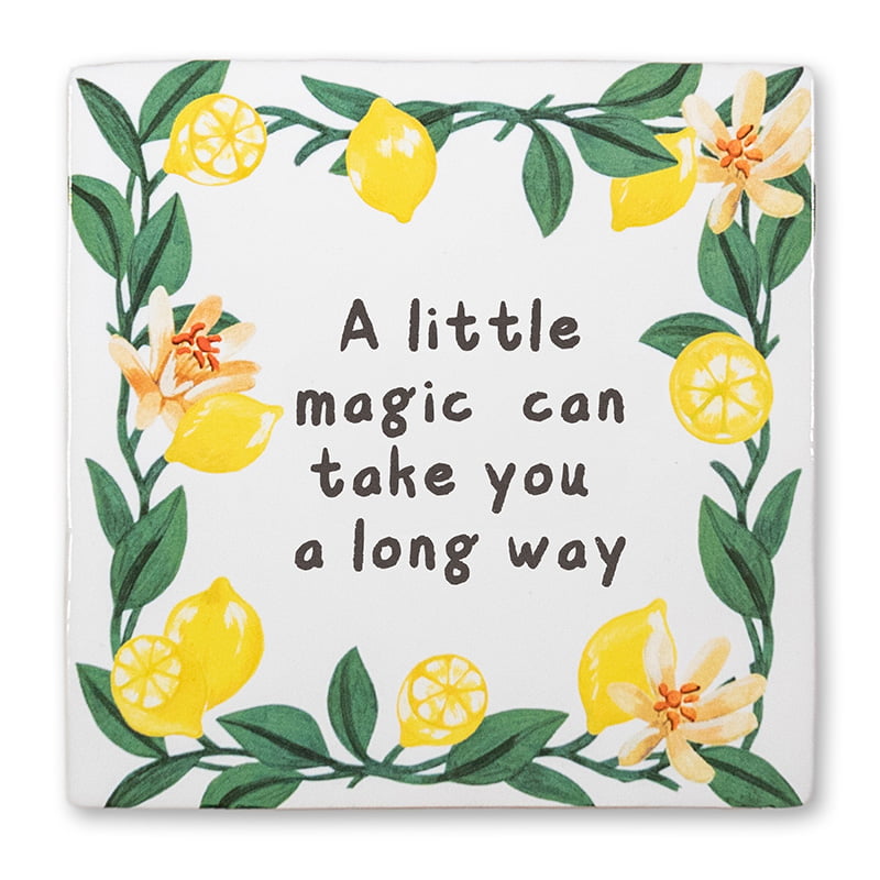 Storytiles Delft Blue Zitronen Wandfliese S 10x10 cm mit Text