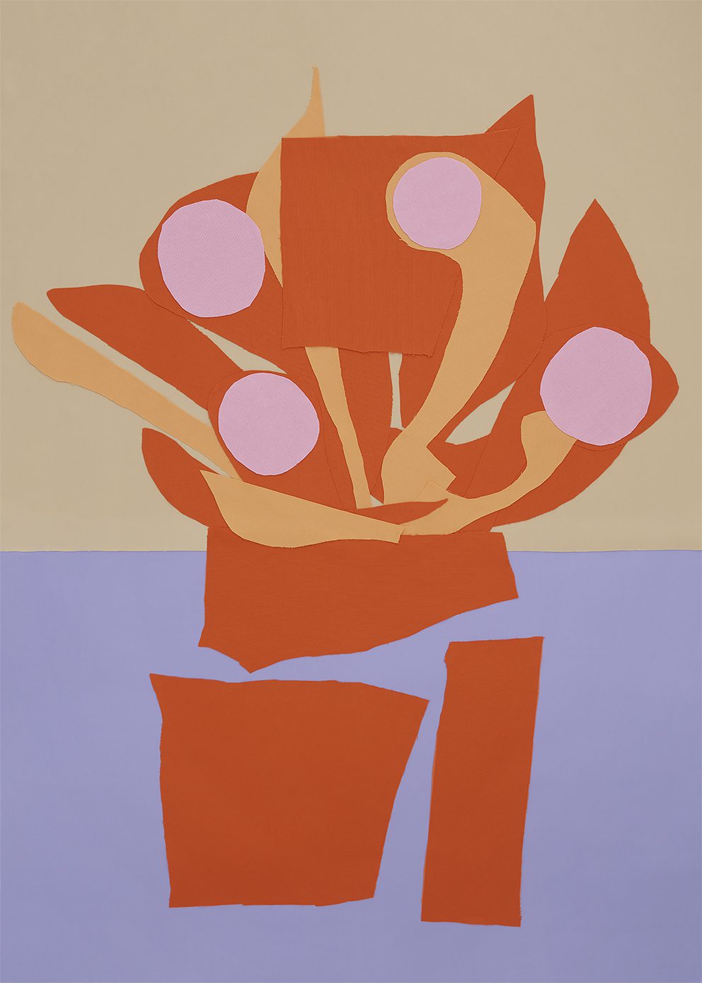 The Poster Club Floral Poster 30x40 cm beige floral