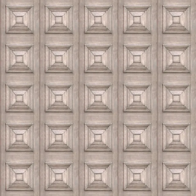 Mineheart Wallpaper Bleached Oak Victorian Panelling Tapete Eiche
