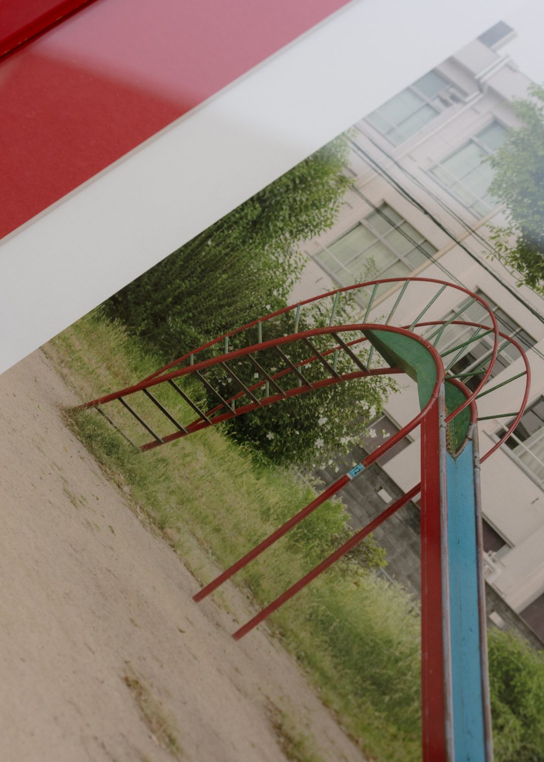 The Poster Club Playground in Osaka 01 Poster A4 Foto blau