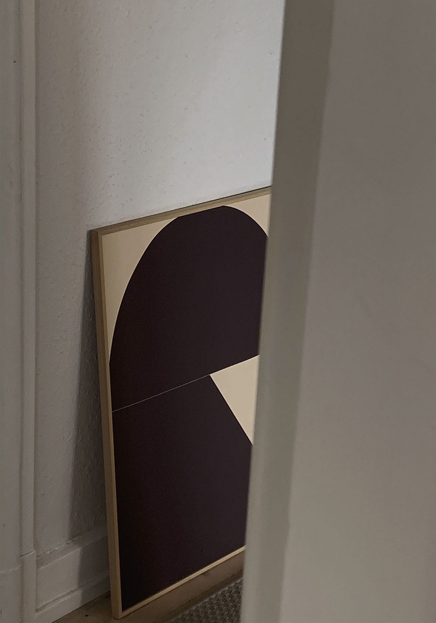 The Poster Club Mid 05 Kunstdruck 50x70 cm Beige Schwarz