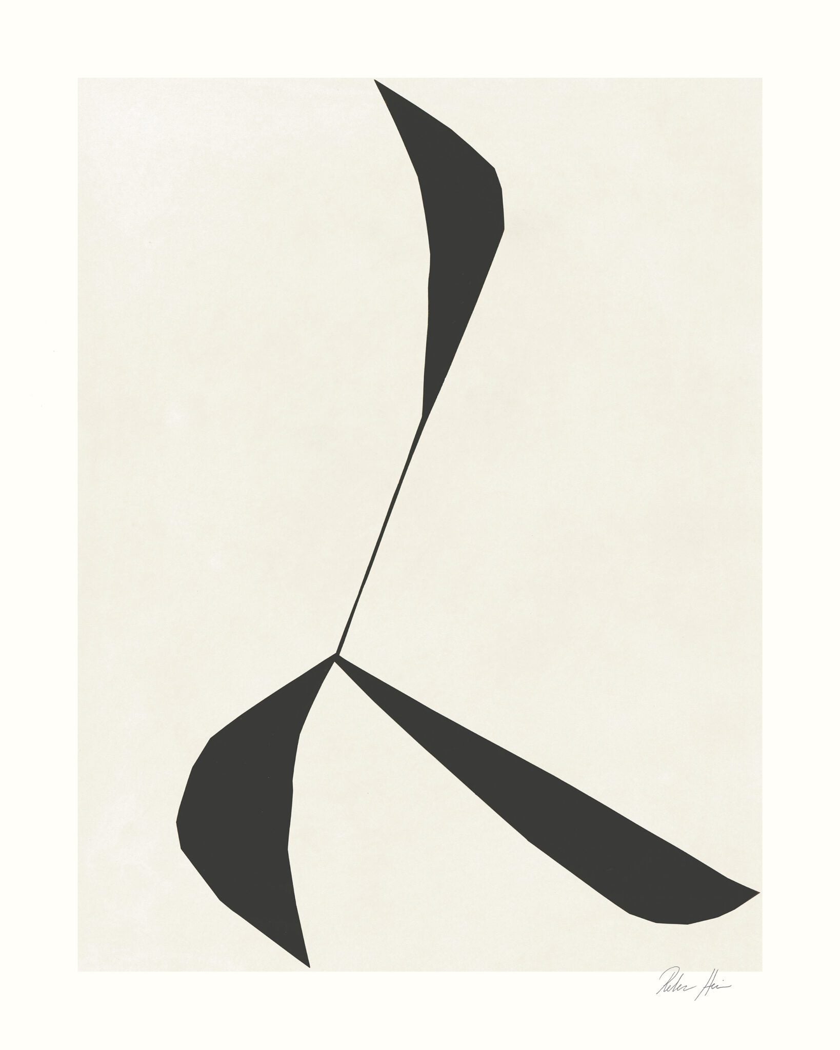 The Poster Club Move No. 05 Kunstdruck 40x50 cm Beige