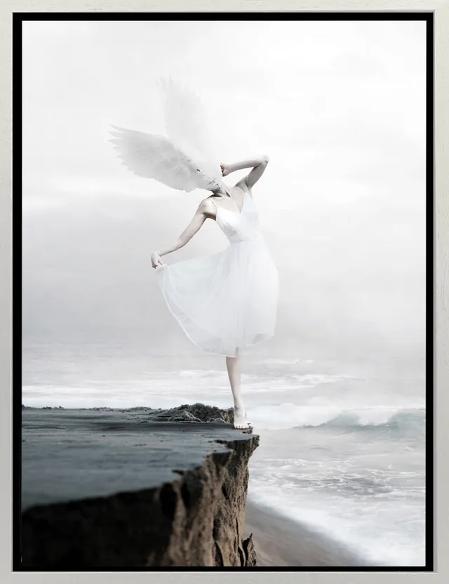 Mineheart Wall Art The White Sky-XIX Leinwandbild 30x41cm