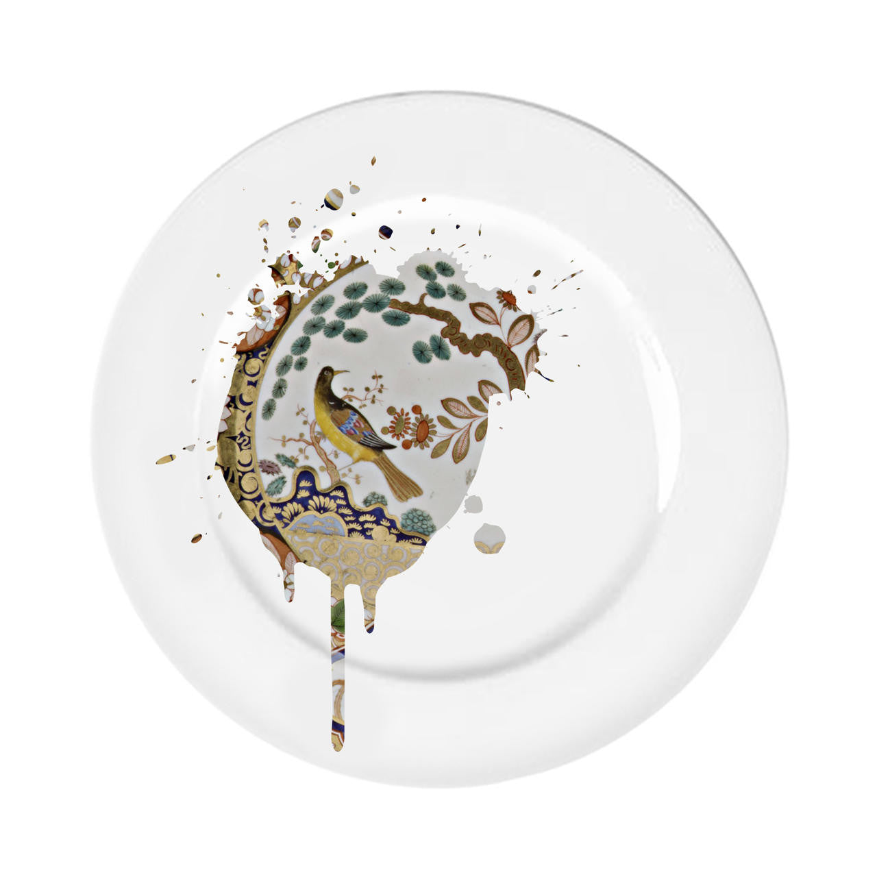 Mineheart Homeware Undercover Imari Teller Weiß 26,6cm Porzellan