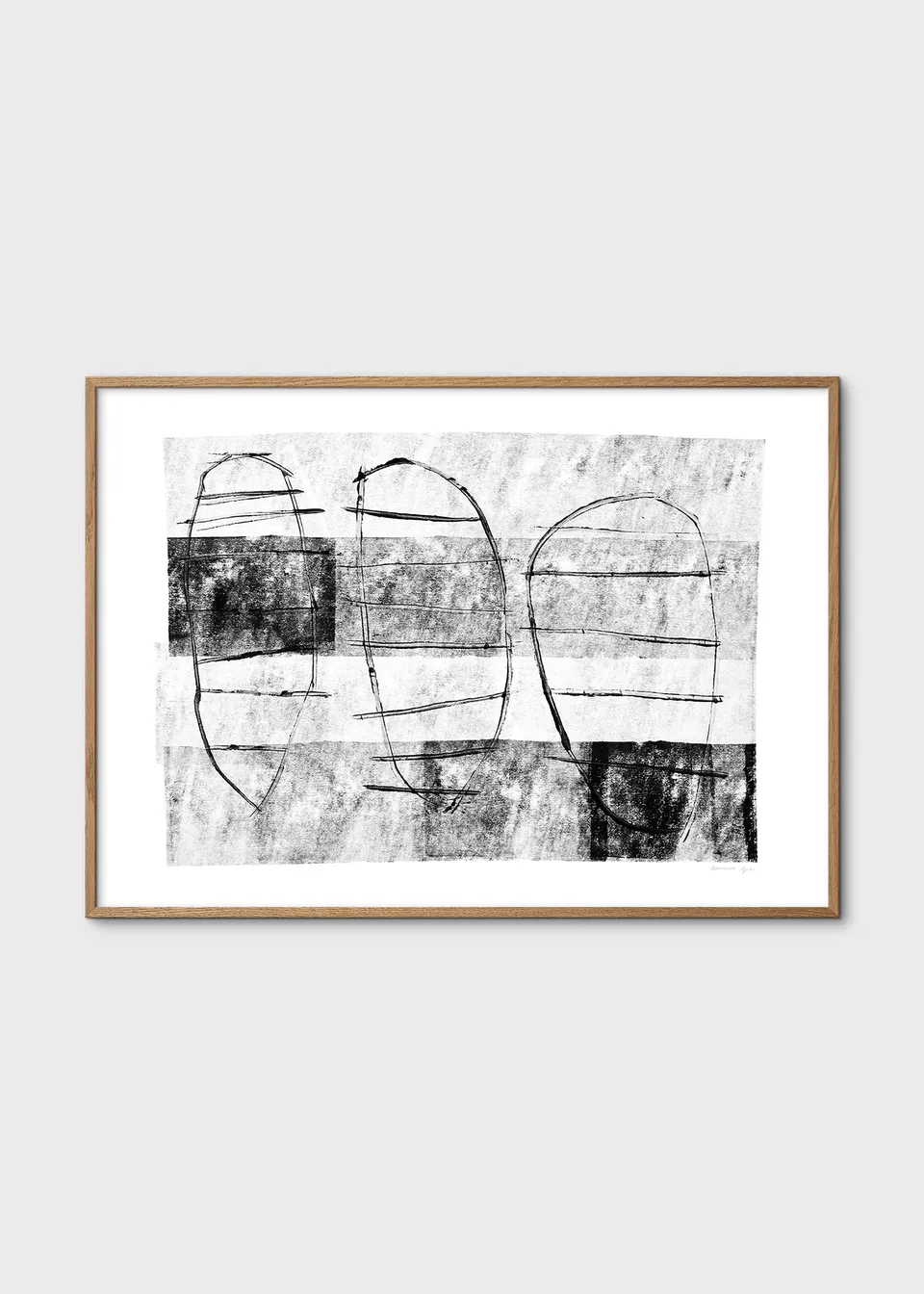The Poster Club Art Prints No. 187 Poster 30x40 schwarz-weiß