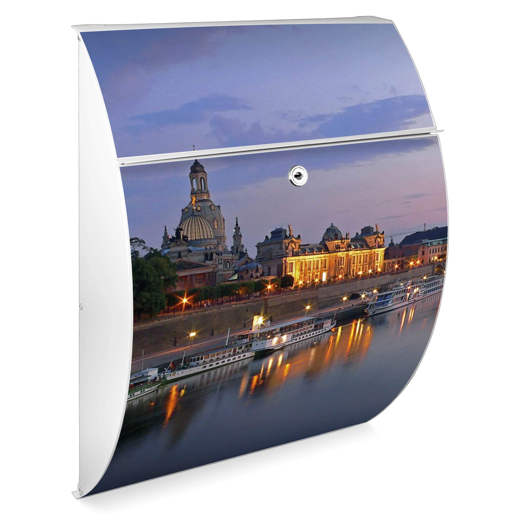Banjado Riviera Briefkasten Anthrazit Dresden A4