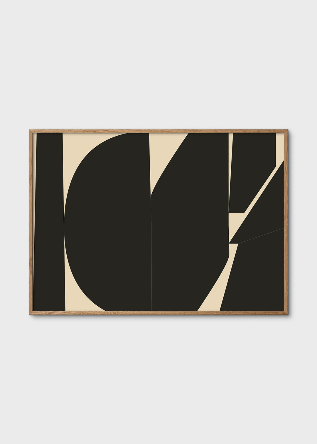 The Poster Club Mid 03 Kunstdruck 30x40 cm beige
