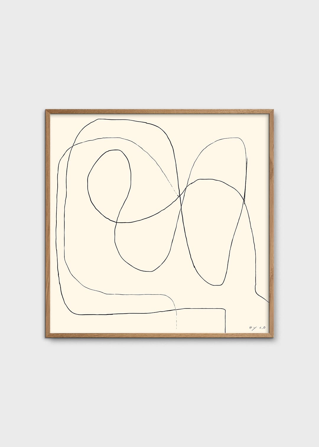 The Poster Club Art Prints Figure 01 Poster 50x50 cm beige