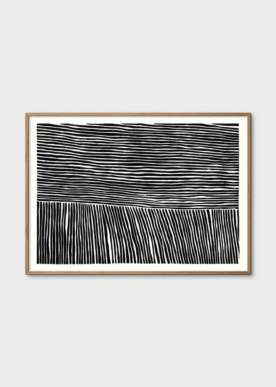 The Poster Club Art Prints The Line No. 03 Poster A2 Linie