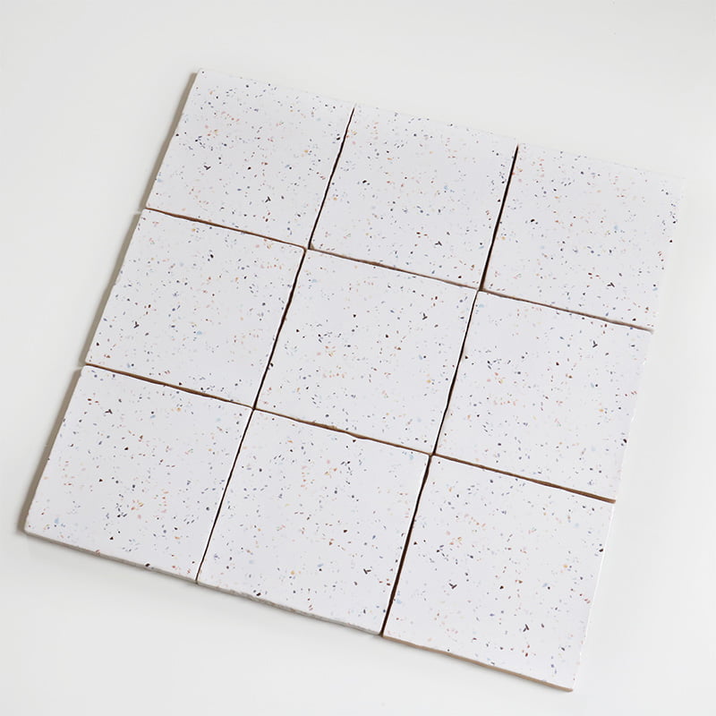 Storytiles Plain tiles Kleurrijke Stippen Fliese 13x13 cm Sample