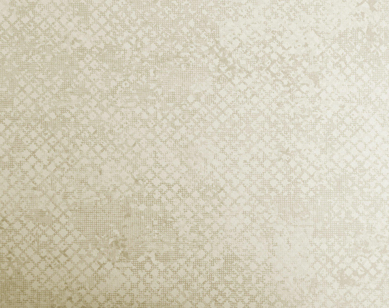 Mineheart Moderna Grid Stucco Tapete Creme Muster Putzoptik