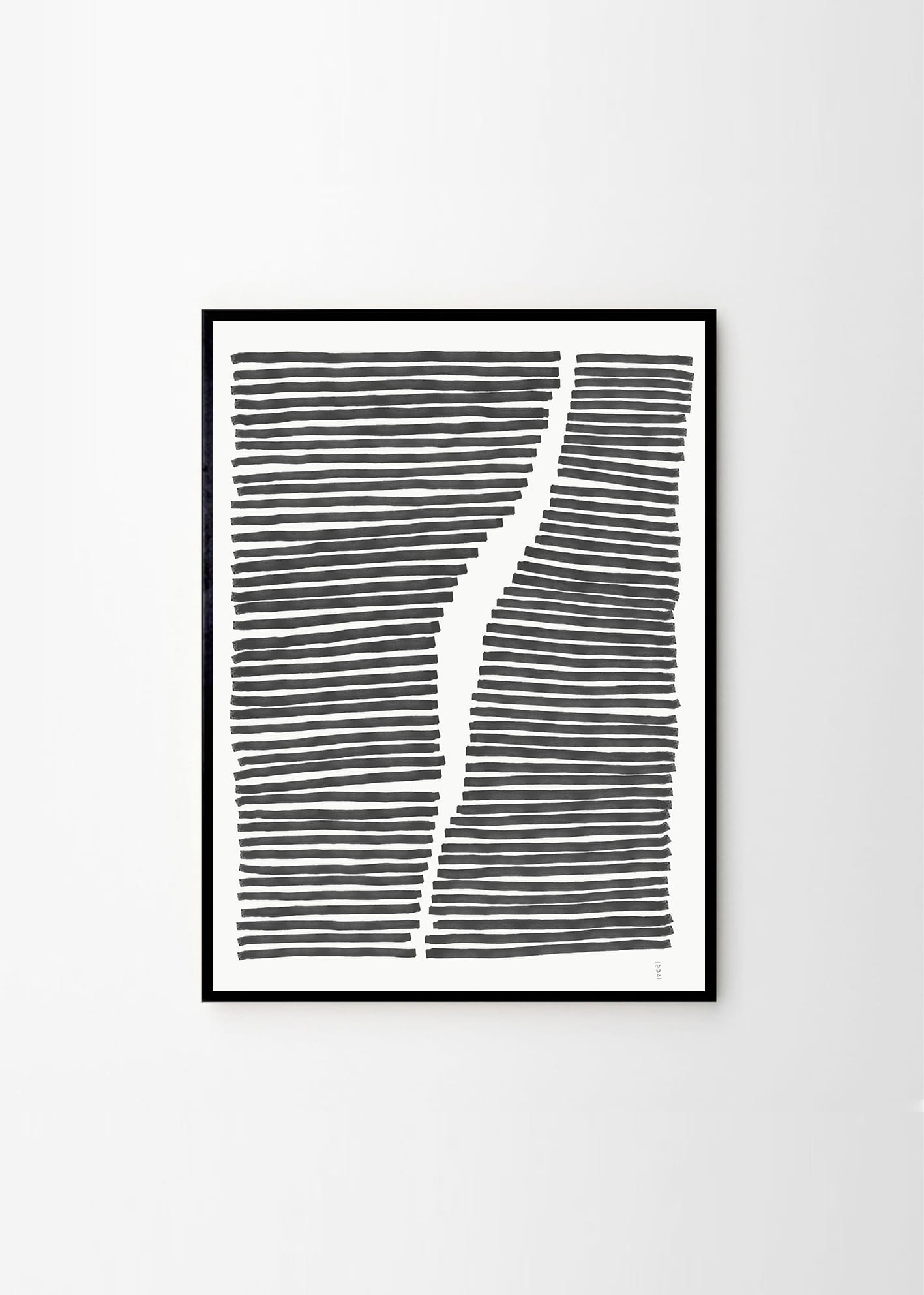 The Poster Club Pastoral Poster 50x70 cm schwarz abstrakt