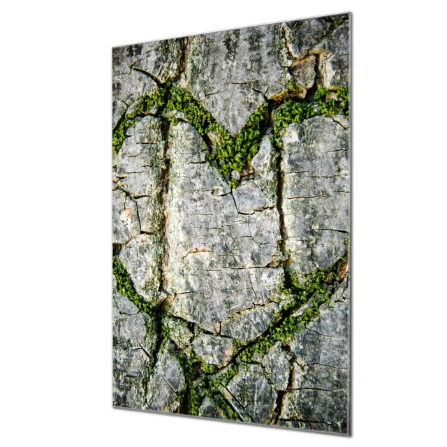 Banjado Magnettafel Herz Aus Moos Magnetboard 60x40 beschreibbar