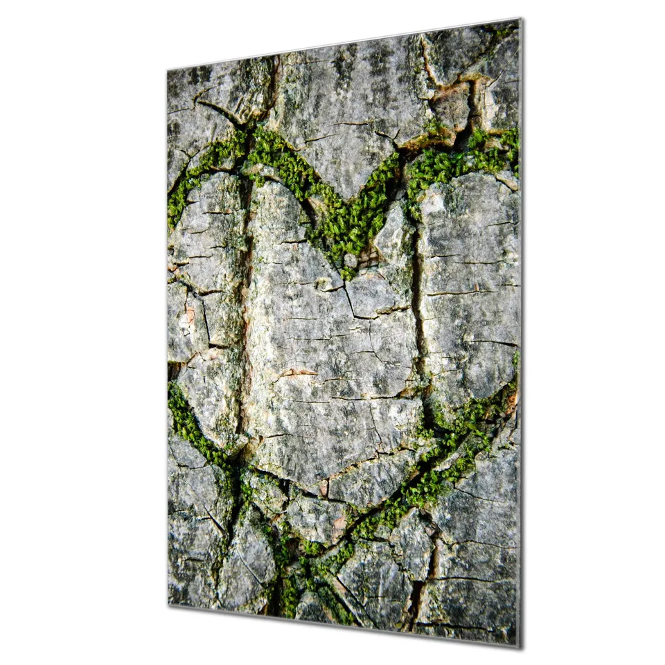 Banjado Magnettafel Herz Aus Moos Magnetboard 60x40 beschreibbar