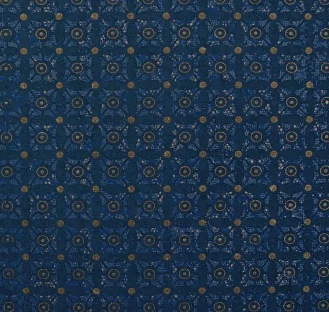 Mineheart Classico Tile Tapete Marine Blue Fliesenoptik