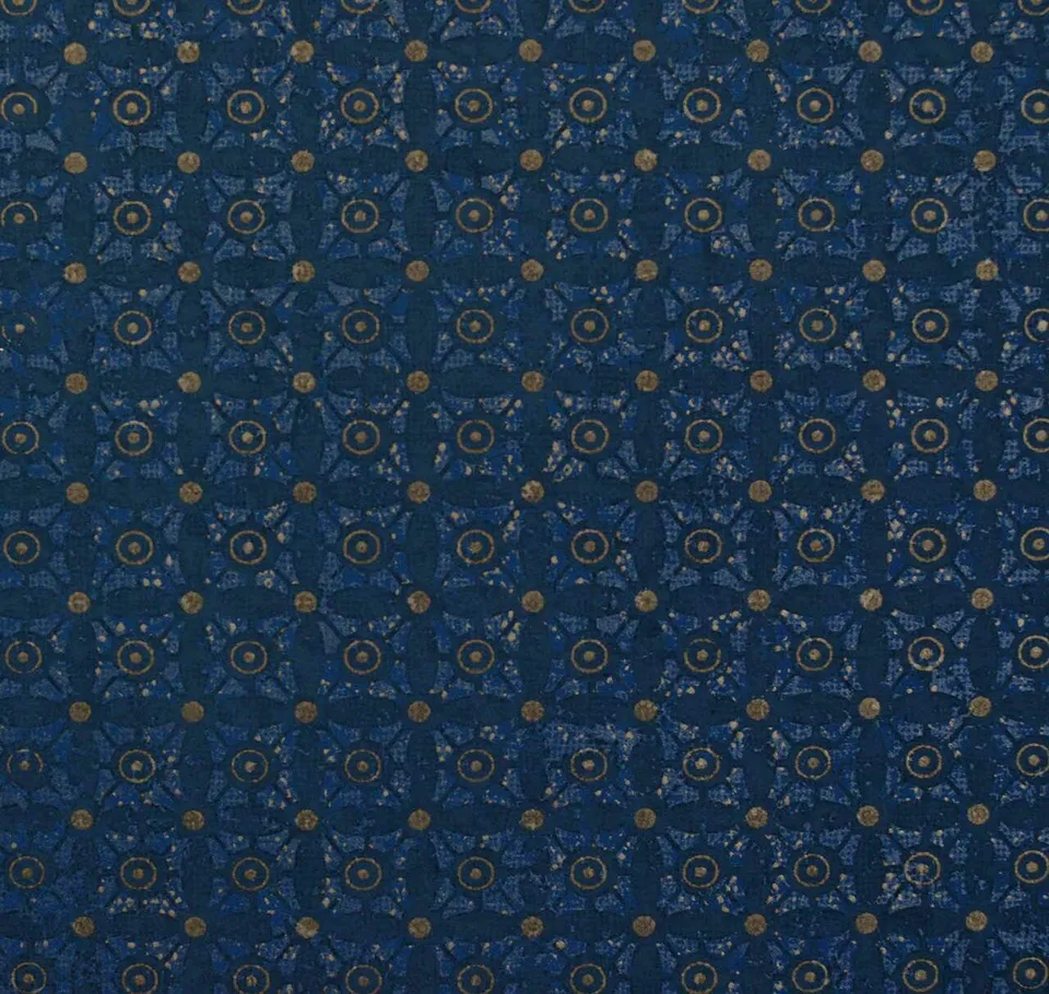Mineheart Classico Tile Tapete Marine Blue Fliesenoptik