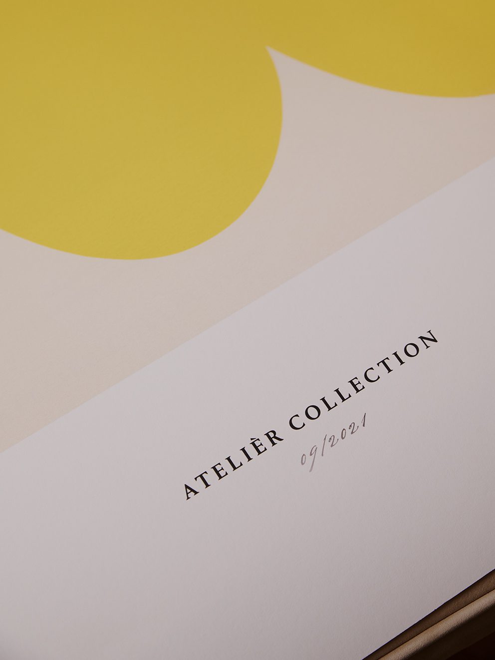 The Poster Club Art Prints Yellow Form Poster A4 gelb