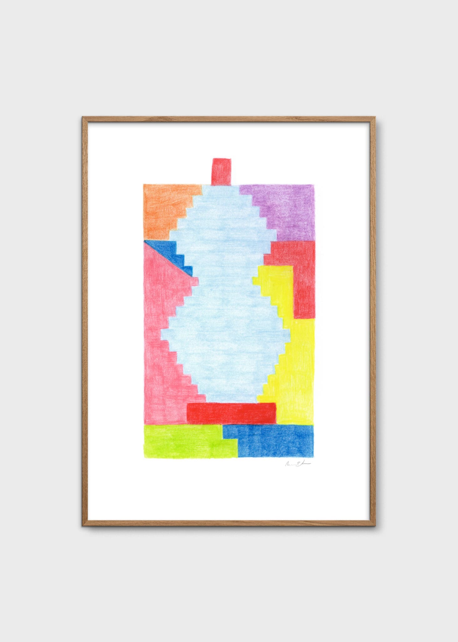 The Poster Club Art Prints Moka 03 Poster 30x40 cm bunt