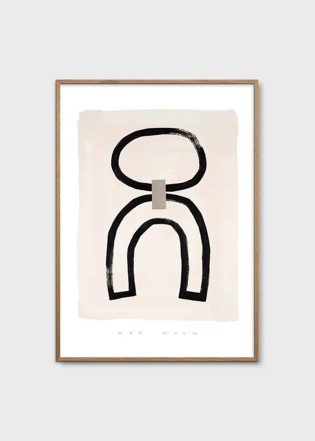 The Poster Club Art Prints Venezia Kunstdruck 50x70 beige