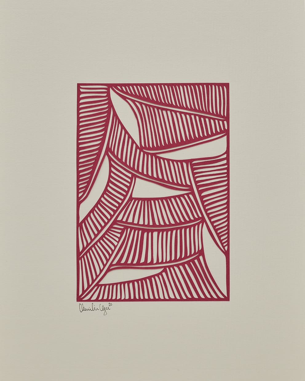 The Poster Club Clow No. 1 Poster 40x50 cm Rosa