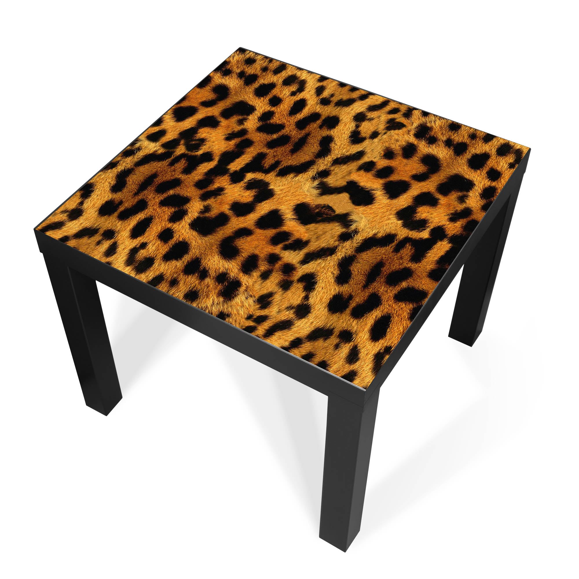 Banjado Möbelfolie Leopard Tischfolie 55x55 cm selbstklebend