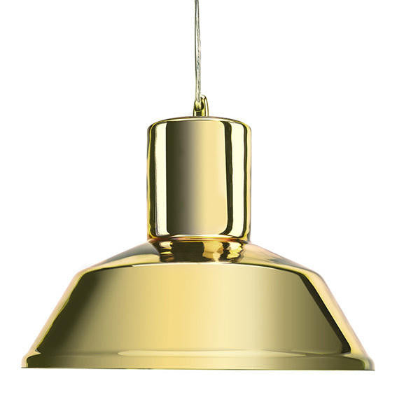 Mineheart Lighting Factory Pendelleuchte Glas Kupfer E27