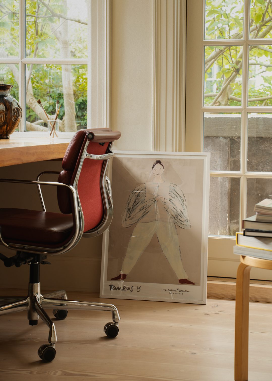 The Poster Club Art Prints Taurus Poster A4 beige