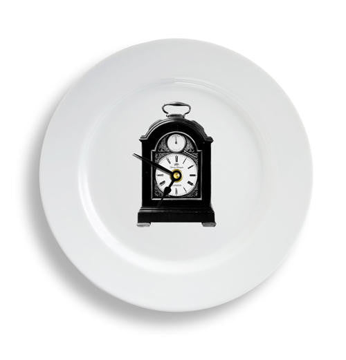 Mineheart Clock Plate Wanduhr London 26,6 cm Porzellan