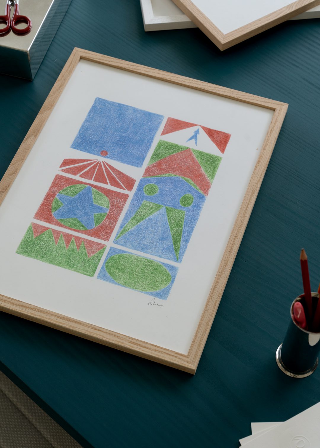 The Poster Club Art Prints Récit No. 01 Poster A4 farbig