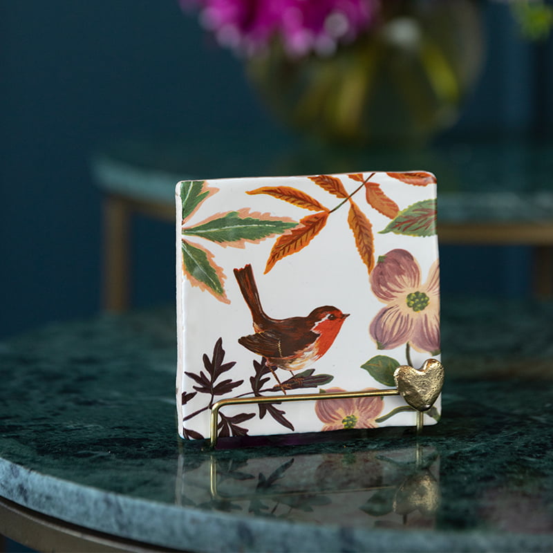 Storytiles Tile Holders Golden Stand Heart Ständer Gold Herz