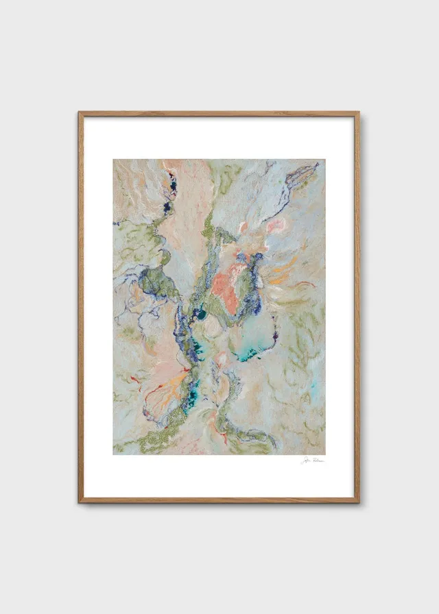The Poster Club Art Prints Lacuna Poster A4 abstrakt